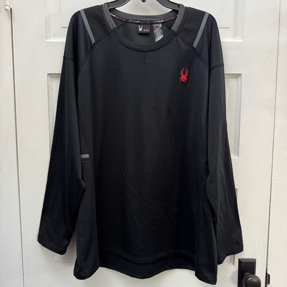 Spyder Active Performance Base Layer Top Men Xxl - image 1